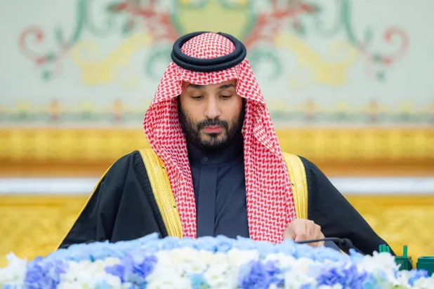 الأمير محمد بن سلمان لدى ترؤسه الجلسة التي عقدها مجلس الوزراء في الرياض الثلاثاء (واس)