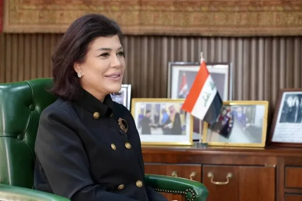 Iraqi Ambassador to Riyadh Safia Al Souhail. (Turky al-Agili) 