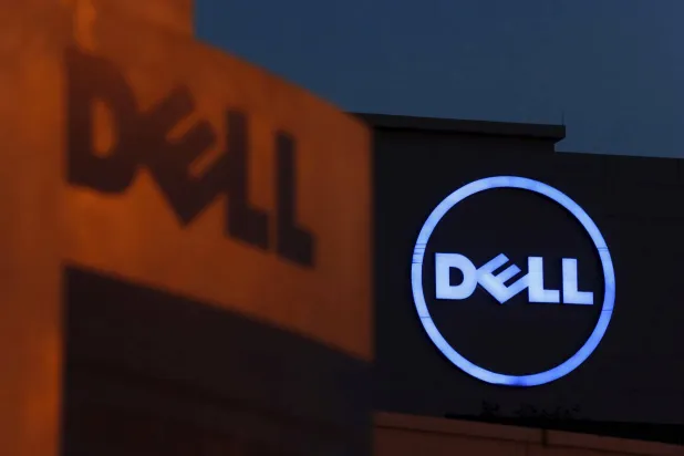 Dell logos are seen at its headquarters in Cyberjaya, outside Kuala Lumpur in this September 4, 2013 file photo. REUTERS/Bazuki Muhammad/Files Purchase Licensing Rights  