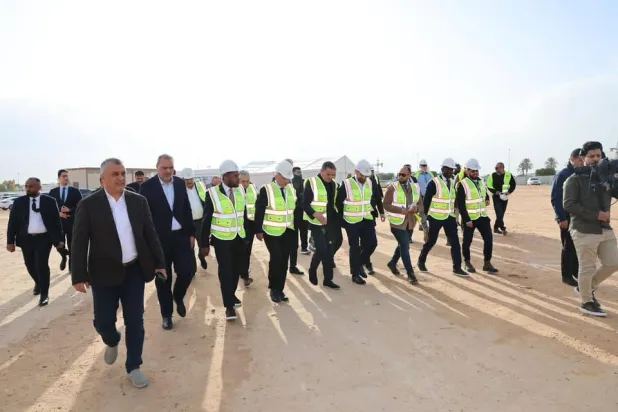 الدبيبة خلال إطلاق مشروع استكمال «مول زمرد الاستثماري» (حكومة الوحدة)