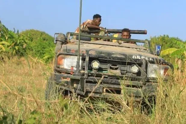 عمليات عسكرية للجيش الصومالي بإقليم شبيلي الوسطى ضمن ولاية هيرشبيلي الإقليمية (وكالة الأنباء الصومالية)