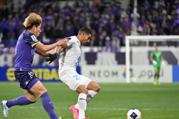 حقق الفريق الياباني فوزاً بنتيجة 6-1 على منافسه السنغافوري في هيروشيما الأربعاء الماضي (الاتحاد الآسيوي)