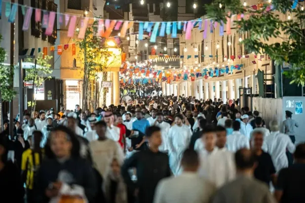 The number of visitors surpassed one million during the first week of the season's launch (SPA)