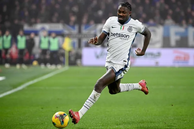 المهاجم ماركوس تورام خارج تشكيلة فرنسا لدوري الأمم (أ.ف.ب)