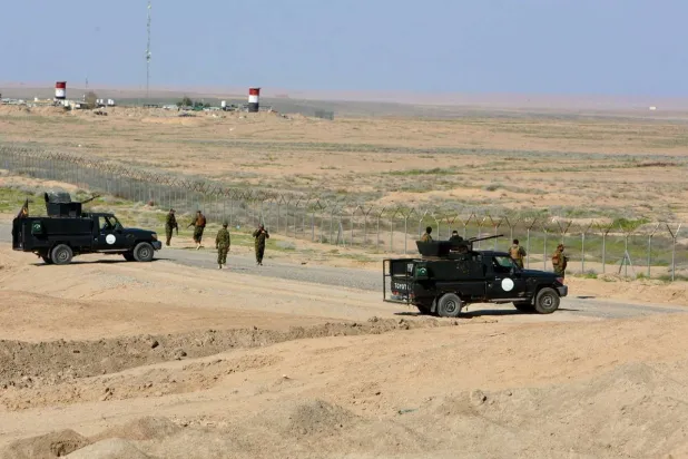 عناصر «الحشد الشعبي» توزعوا على نقاط حدودية بأسلحة متوسطة وثقيلة