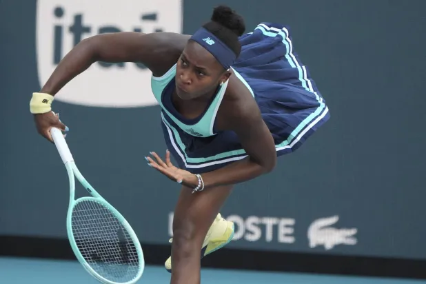 كوكو غوف (أ.ب)