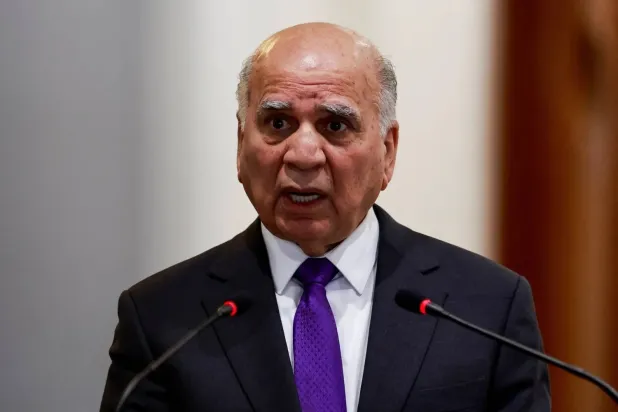 Iraqi Foreign Minister Fuad Hussein (Reuters)