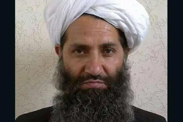 هبة الله آخند زاده زعيم حركة «طالبان» في أفغانستان (متداولة)