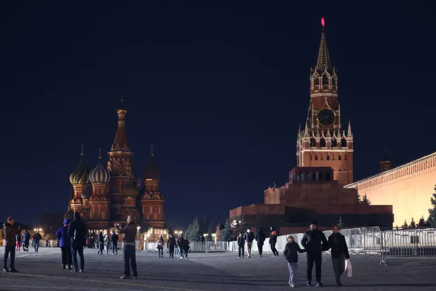 صورة من خارج الكرملين في موسكو (إ.ب.أ)