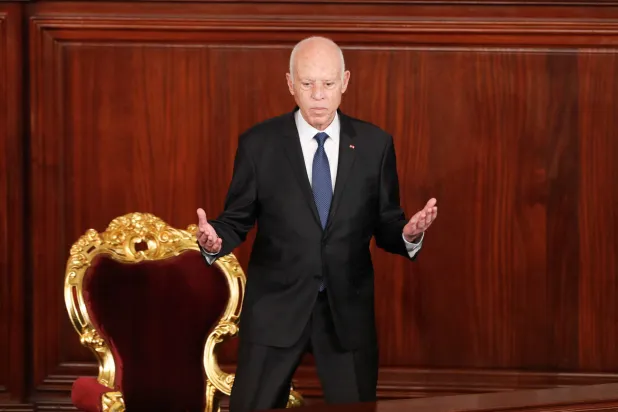 رئيس الدولة قيس سعيّد (رويترز)