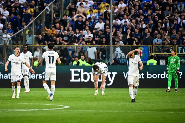 رفع إنتر رصيده إلى 68 نقطة بعد تعثره للمرة الأولى في الدوري (أ.ف.ب)