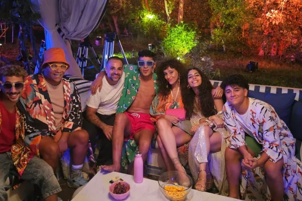 من كواليس فيلم «نجوم الساحل» (الشركة المنتجة)