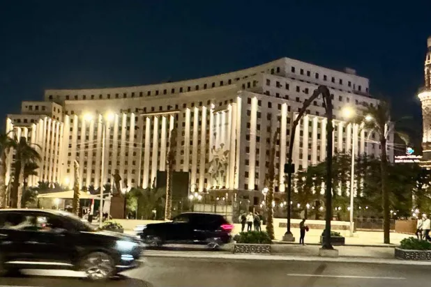 مجمع التحرير من بين المباني الحكومية التي تخضع للتطوير (تصوير: عبد الفتاح فرج)