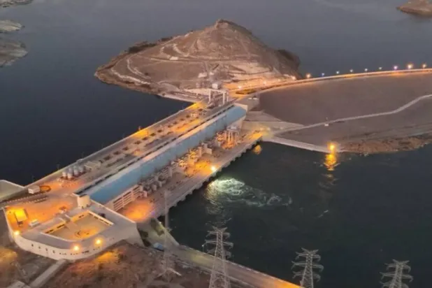 Suriye'nin kuzeyindeki Halep kırsalında bulunan Tişrin Barajı (Arşiv)