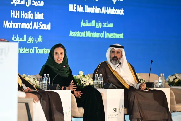 الأميرة هيفاء بنت محمد تحدثت عن ارتفاع عدد السياحة بفعل الفعاليات الرياضية في السعودية (بشير صالح)