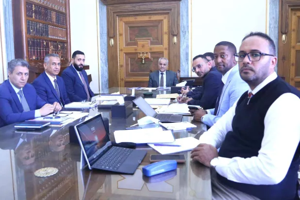 لجنة السياسة النقدية بالمصرف المركزي برئاسة عيسى (المصرف المركزي الليبي)