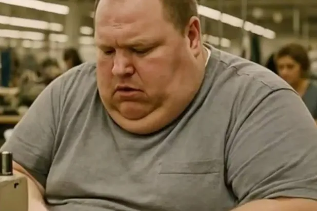 صورة من مقطع فيديو مولد بالذكاء الاصطناعي يسخر من التعريفات الجمركية الأميركية