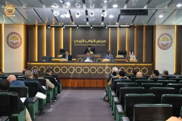 جلسة سابقة لمجلس النواب الليبي (المجلس)