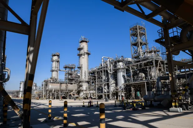 حقل «البري» اكتُشِف فيه مكمن الزيت «الجبيلة» (أرامكو السعودية)