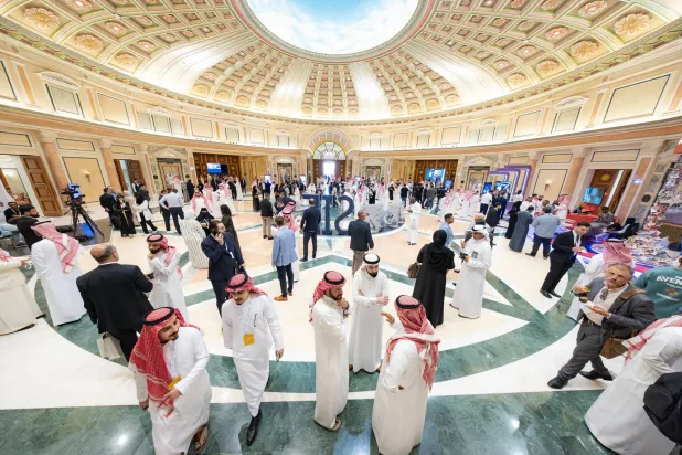 حشد كبير من الإعلاميين والمشاركين أثْروا فعاليات المنتدى (وزارة الرياضة)