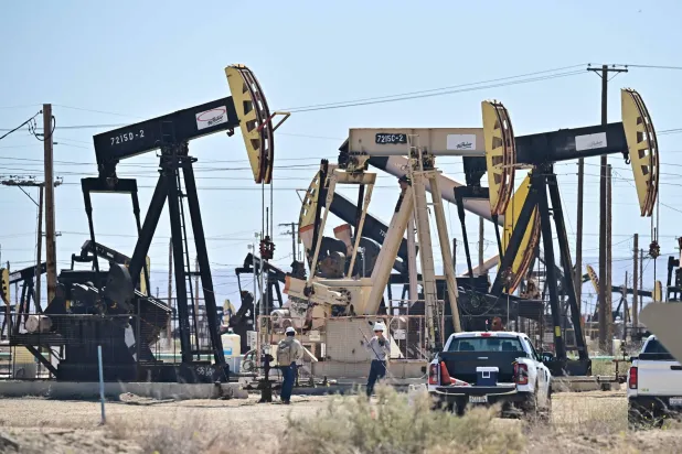 مضخات نفط في كاليفورنيا (أ.ف.ب)