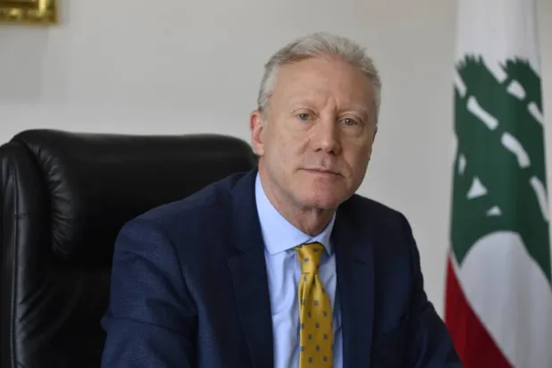 Lebanon’s Foreign Minister Youssef Rajji (Asharq Al-Awsat)  