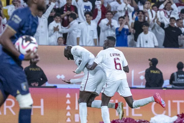 هدف موسى ماريغا قاد الدرعية للقب (تصوير: سعد الدوسري) 