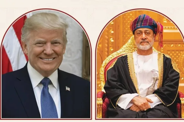 السُّلطان هيثم بن طارق والرئيس الأميركي دونالد ترمب (العمانية)