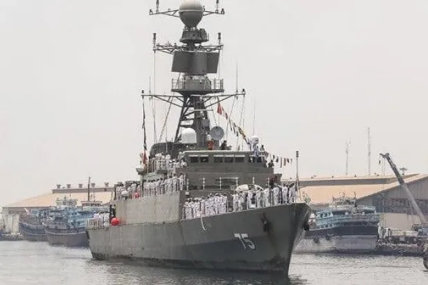 فرقاطة من فئة «مودج» نقلها «ذا ماريتايم إكزكيوتيف» عن إعلام إيراني