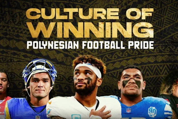 الفيلم يسلّط الضوء على القيم التي شكَّلت وجدان الرياضيين البولينيزيين (الشرق الأوسط)