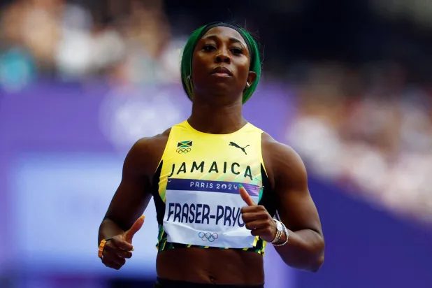 برايس خلال السباق (رويترز)