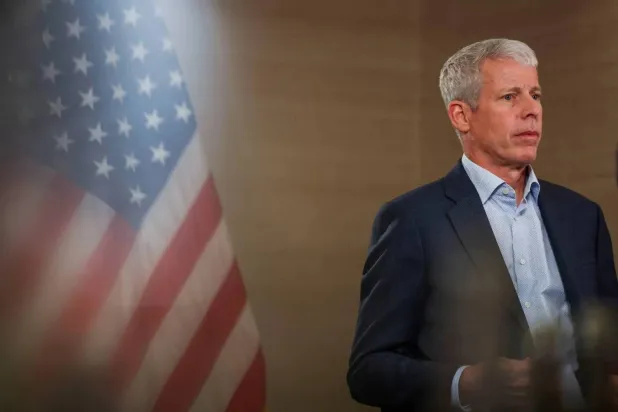 US Energy Secretary during the press conference at the Saudi Energy Ministry (Reuters)