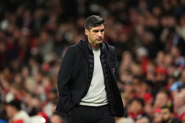 باولو فونسيكا المدير الفني لفريق أولمبيك ليون الفرنسي (د.ب.أ)