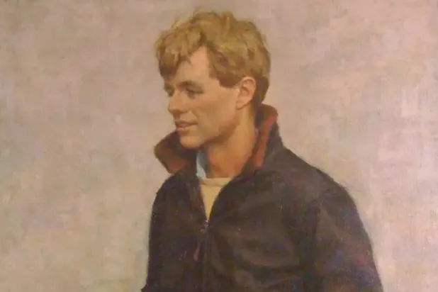 جزء من لوحة تصور روبرت إف كيندي (الأرشيف الوطني الأميركي)