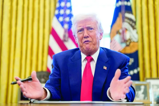 
الرئيس الأميركي دونالد ترمب جعل حربه الاقتصادية ضد الصين استراتيجية لواشنطن (رويترز)