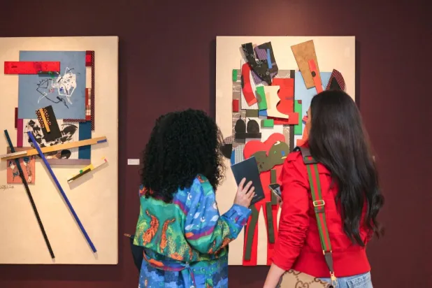 المعرض يعزز مفهوم الفن التشاركي (إدارة الغاليري)