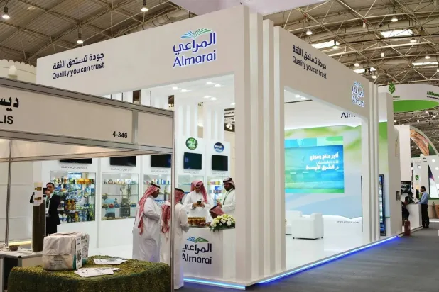 جناح «المراعي» في أحد المعارض بالسعودية (الشركة)