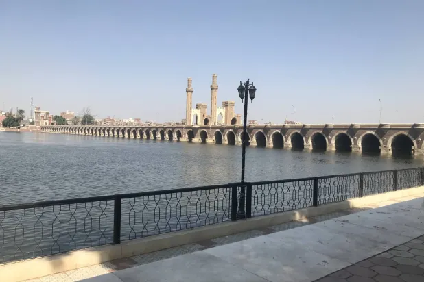 مدينة القناطر الخيرية بـ«دلتا مصر» (الشرق الأوسط)