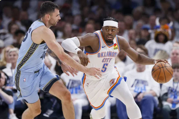 أوكلاهوما سحق ممفيس ووجه رسالة إنذار لمنافسيه (أ.ب)