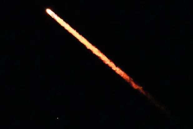 صاروخ «سبيس إكس فالكون 9» (د.ب.أ)