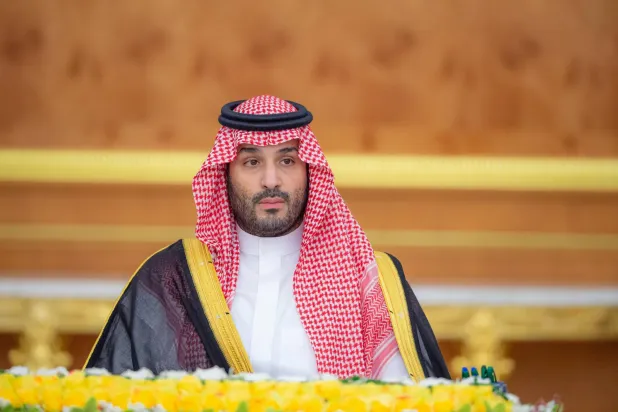 الأمير محمد بن سلمان مترئساً جلسة مجلس الوزراء في جدة الثلاثاء (واس)