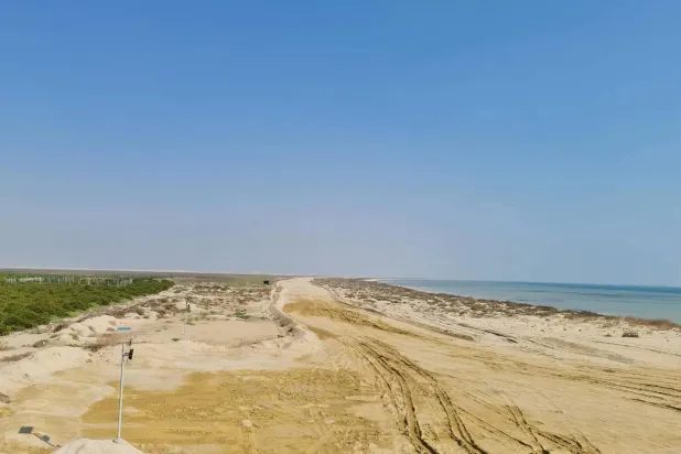 تبعد الهزة الأرضية 66 كم عن شرق مدينة الجبيل (واس)