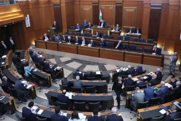 البرلمان اللبناني منعقد في جلسة تشريعية (الوكالة الوطنية)