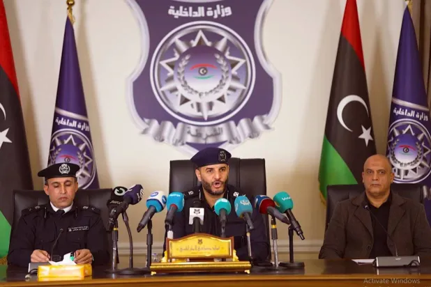 وزير الداخلية بحكومة «الوحدة» الليبية عماد الطرابلسي (مقطع فيديو لمؤتمر صحافي سابق)