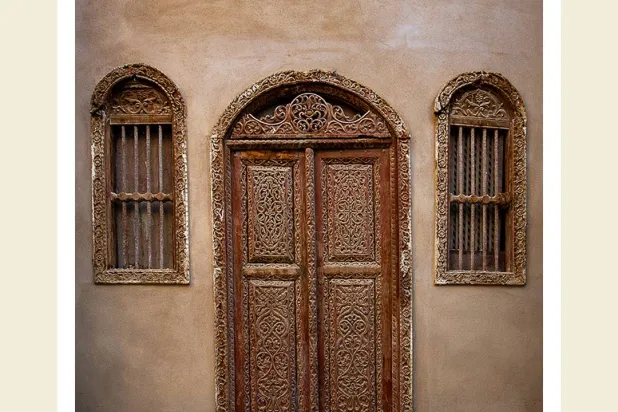 باب بيت باعشن في حارة المظلوم (إنستغرام عمر النهدي)