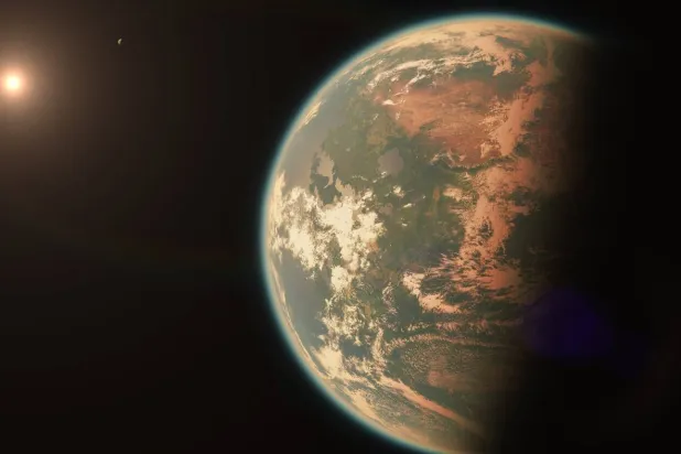 الكوكب المُكتشَف تبلغ كتلته ضِعف كتلة الأرض في مدارٍ أوسع من مدار زحل حول نجمه (جامعة ولاية أوهايو)