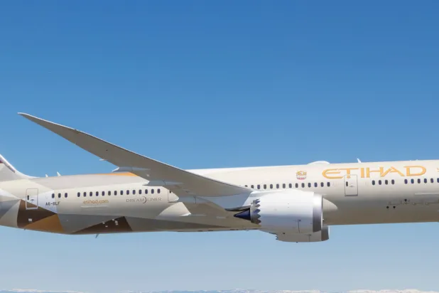 طائرة تابعة لـ«الاتحاد للطيران» (منصة إكس)