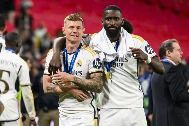 توني كروس وأنطونيو روديغر (د.ب.أ)