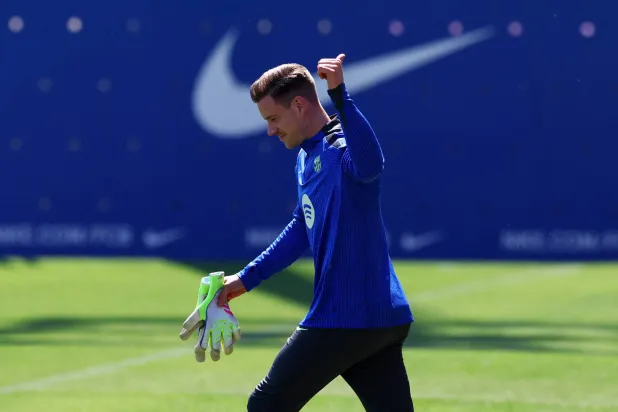 مارك أندريه تير شتيغن (رويترز)