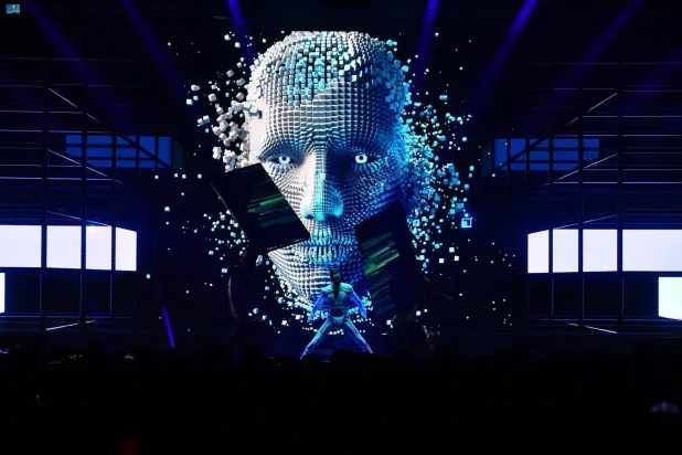 من أعمال القمة العالمية للذكاء الاصطناعي (واس)